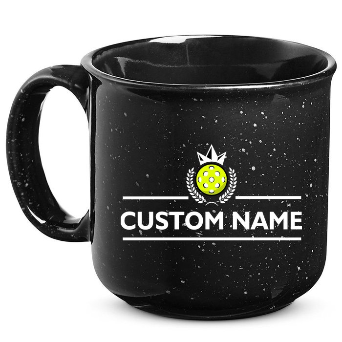 Custom Pickleball Personalize Team Name 15oz Campfire Ceramic Mug
