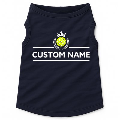 Custom Pickleball Personalize Team Name Doggie Tank