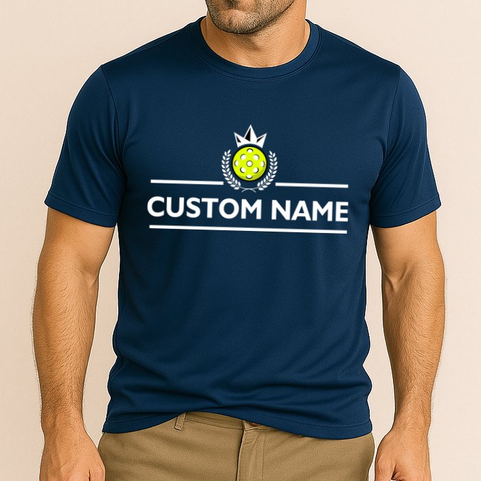 Custom Pickleball Personalize Team Name Performance Shirt