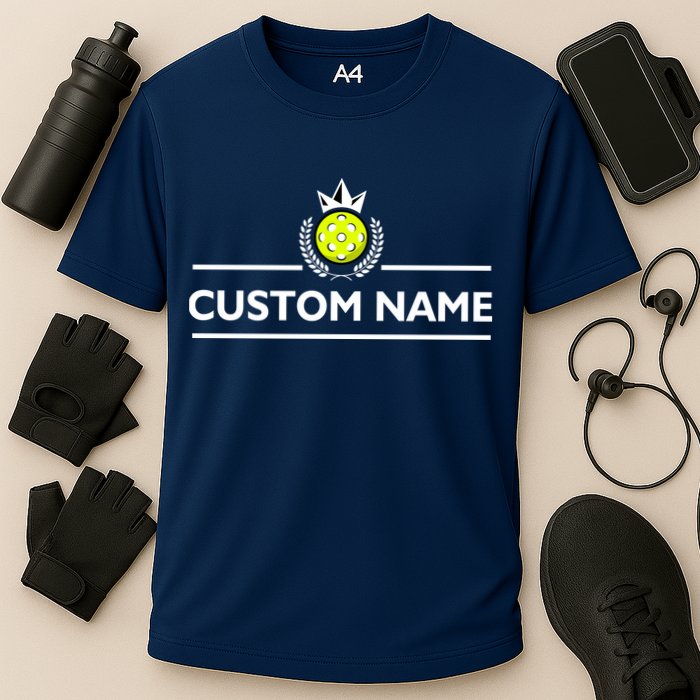 Custom Pickleball Personalize Team Name Performance Shirt