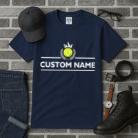 Custom Pickleball Personalize Team Name Tall T-Shirt