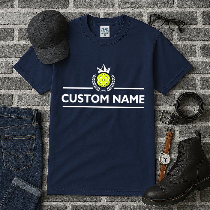 Custom Pickleball Personalize Team Name Tall T-Shirt