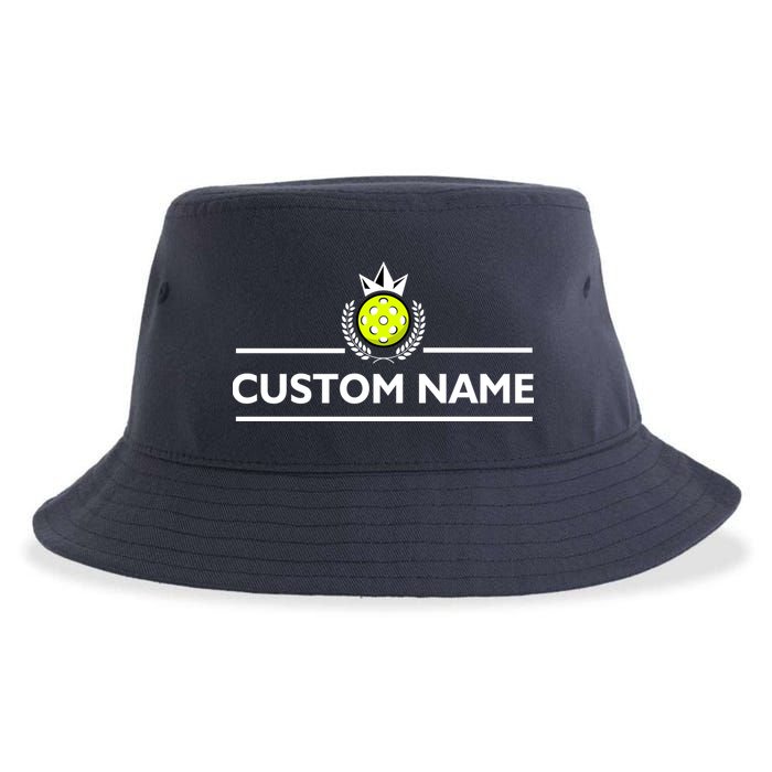 Custom Pickleball Personalize Team Name Sustainable Bucket Hat
