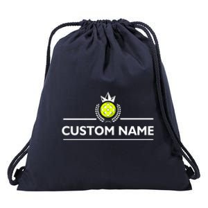 Custom Pickleball Personalize Team Name Drawstring Bag