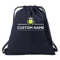 Custom Pickleball Personalize Team Name Drawstring Bag