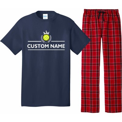 Custom Pickleball Personalize Team Name Pajama Set