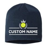 Custom Pickleball Personalize Team Name Sustainable Beanie