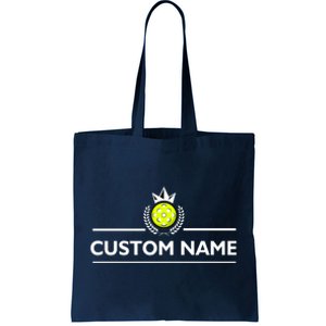 Custom Pickleball Personalize Team Name Tote Bag