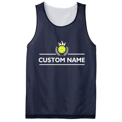 Custom Pickleball Personalize Team Name Mesh Reversible Basketball Jersey Tank