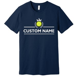 Custom Pickleball Personalize Team Name Premium T-Shirt