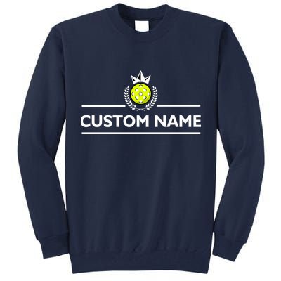 Custom Pickleball Personalize Team Name Tall Sweatshirt