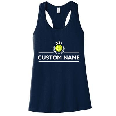 Custom Pickleball Personalize Team Name Womens Tank Top
