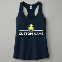 Custom Pickleball Personalize Team Name Womens Tank Top