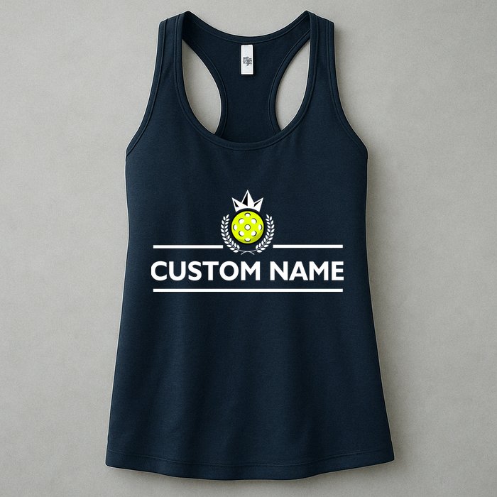 Custom Pickleball Personalize Team Name Womens Tank Top