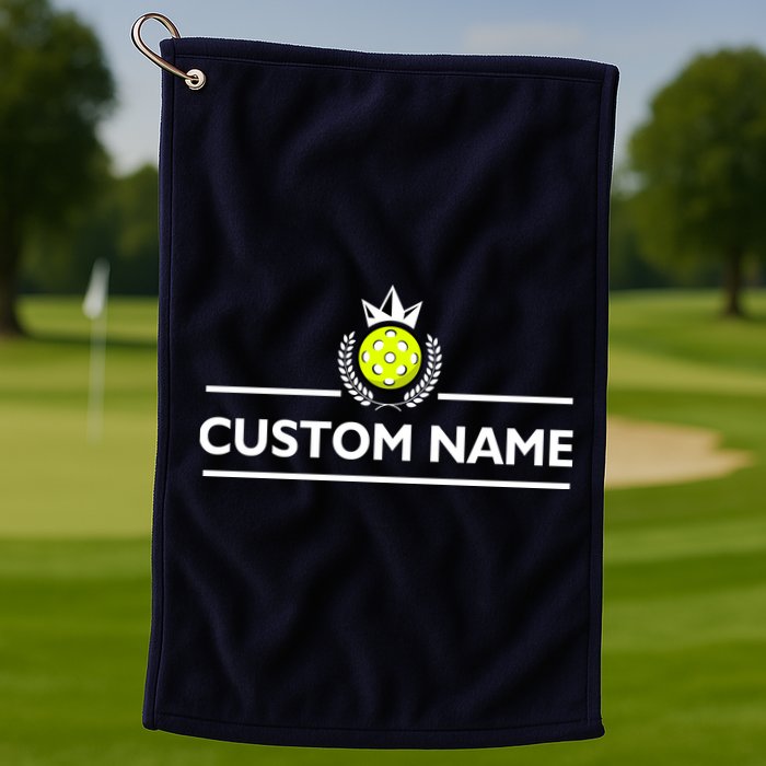 Custom Pickleball Personalize Team Name Golf Towel