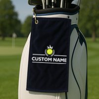 Custom Pickleball Personalize Team Name Golf Towel
