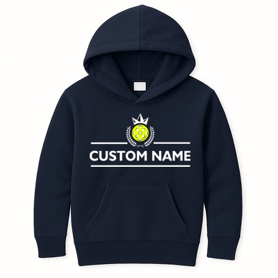Custom Pickleball Personalize Team Name Kids Hoodie