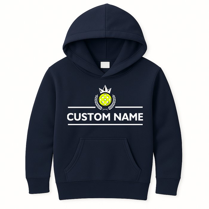Custom Pickleball Personalize Team Name Kids Hoodie