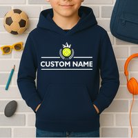 Custom Pickleball Personalize Team Name Kids Hoodie