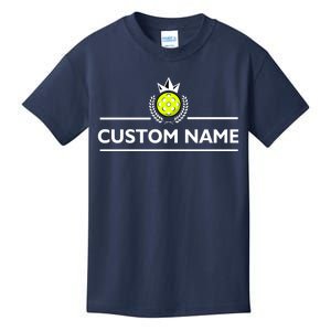 Custom Pickleball Personalize Team Name Kids T-Shirt