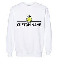 Custom Pickleball Personalize Team Name Garment-Dyed Sweatshirt
