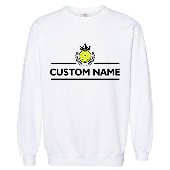 Custom Pickleball Personalize Team Name Garment-Dyed Sweatshirt