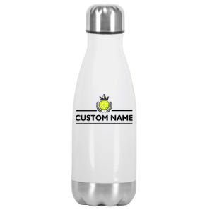 Custom Pickleball Personalize Team Name Stainless Steel Insulated Water Bottle