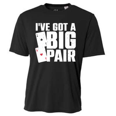 Cool Poker Player Design Casino Lover Gambler Cooling Performance Crew T-Shirt