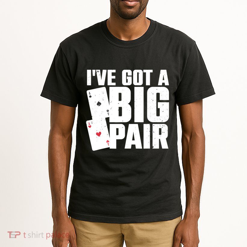 Cool Poker Player Design Casino Lover Gambler Tall T-Shirt