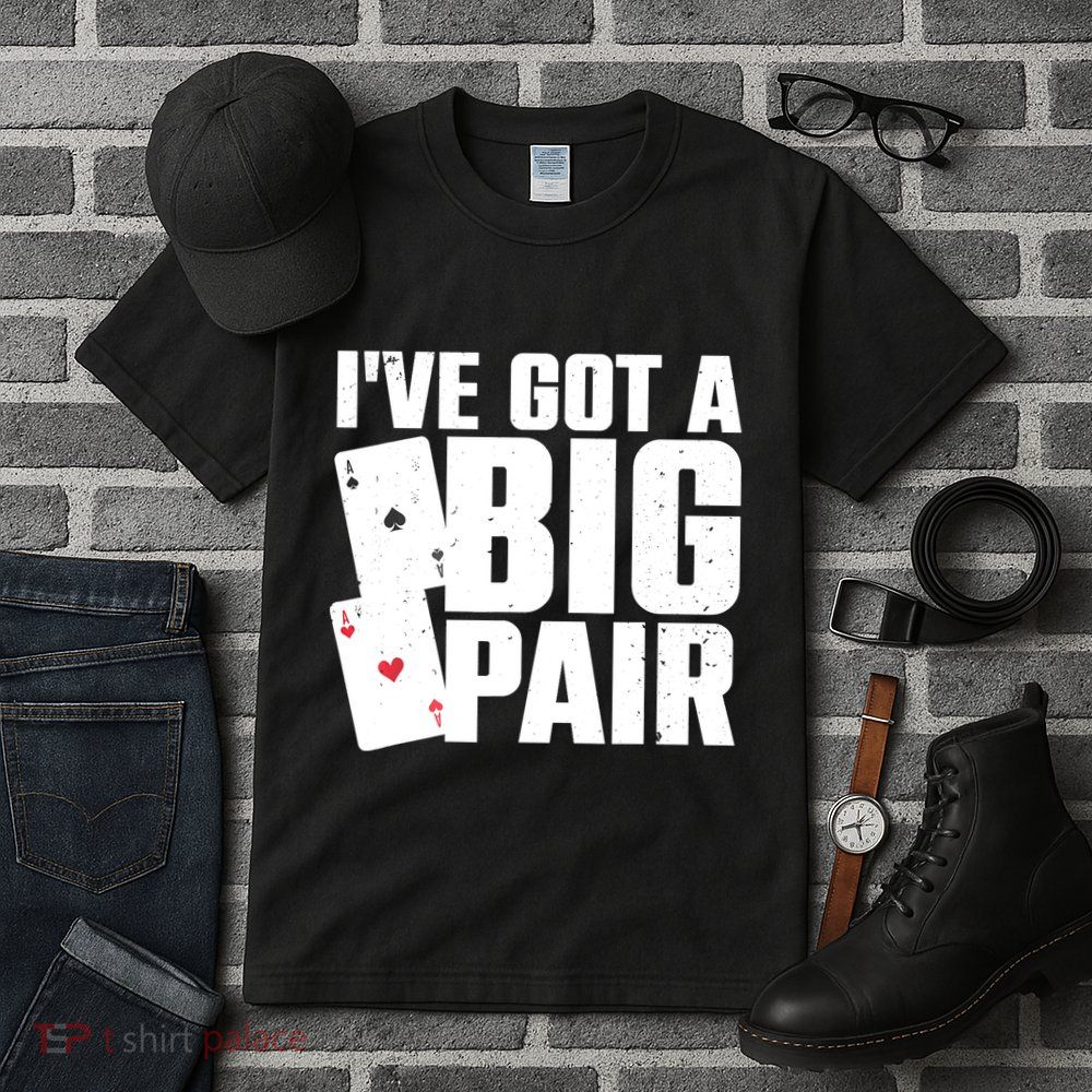 Cool Poker Player Design Casino Lover Gambler Tall T-Shirt