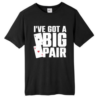 Cool Poker Player Design Casino Lover Gambler Tall Fusion ChromaSoft Performance T-Shirt