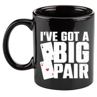 Cool Poker Player Design Casino Lover Gambler 11oz C Handle Ceramic Mug