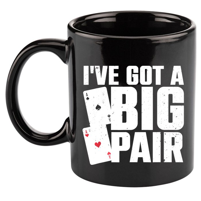 Cool Poker Player Design Casino Lover Gambler 11oz C Handle Ceramic Mug