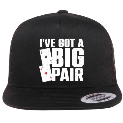 Cool Poker Player Design Casino Lover Gambler Flatbill Hat