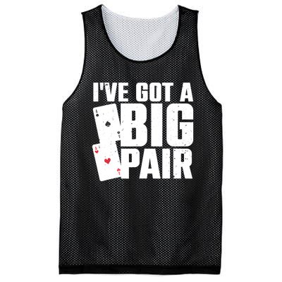 Cool Poker Player Design Casino Lover Gambler Mesh Reversible Basketball Jersey Tank