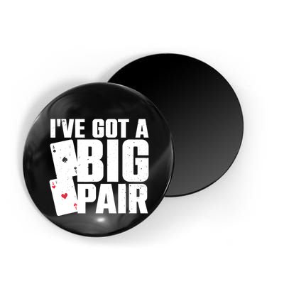 Cool Poker Player Design Casino Lover Gambler Magnet