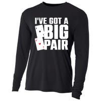 Cool Poker Player Design Casino Lover Gambler Cooling Performance Long Sleeve Crew