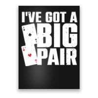 Cool Poker Player Design Casino Lover Gambler Poster