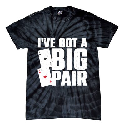 Cool Poker Player Design Casino Lover Gambler Tie-Dye T-Shirt