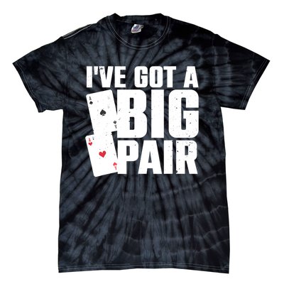 Cool Poker Player Design Casino Lover Gambler Tie-Dye T-Shirt