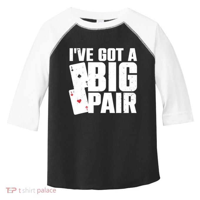Cool Poker Player Design Casino Lover Gambler Toddler Fine Jersey T-Shirt