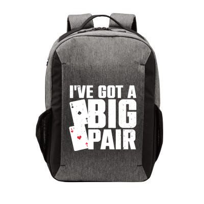 Cool Poker Player Design Casino Lover Gambler Vector Backpack