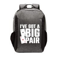 Cool Poker Player Design Casino Lover Gambler Vector Backpack