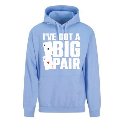 Cool Poker Player Design Casino Lover Gambler Unisex Surf Hoodie