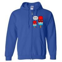 Coolest Pop Pop Ever Grandfather Popsicle Ice Cream Full Zip Hoodie