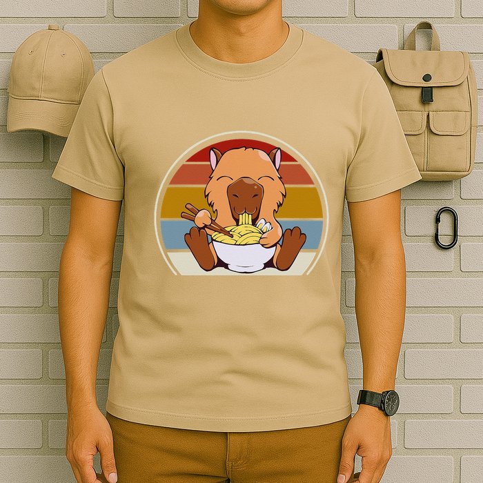 Capybara Peluches Party Peluche Capybara Big Capybara Plush T-Shirt