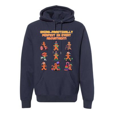 Chiro Practically Perfect In Every Adjustment Chiropractor Premium Hoodie