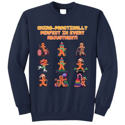 Chiro Practically Perfect In Every Adjustment Chiropractor Tall Sweatshirt