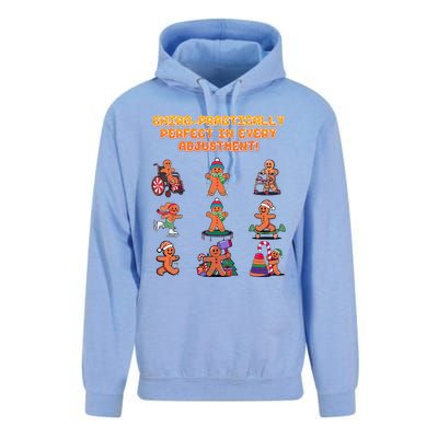 Chiro Practically Perfect In Every Adjustment Chiropractor Unisex Surf Hoodie