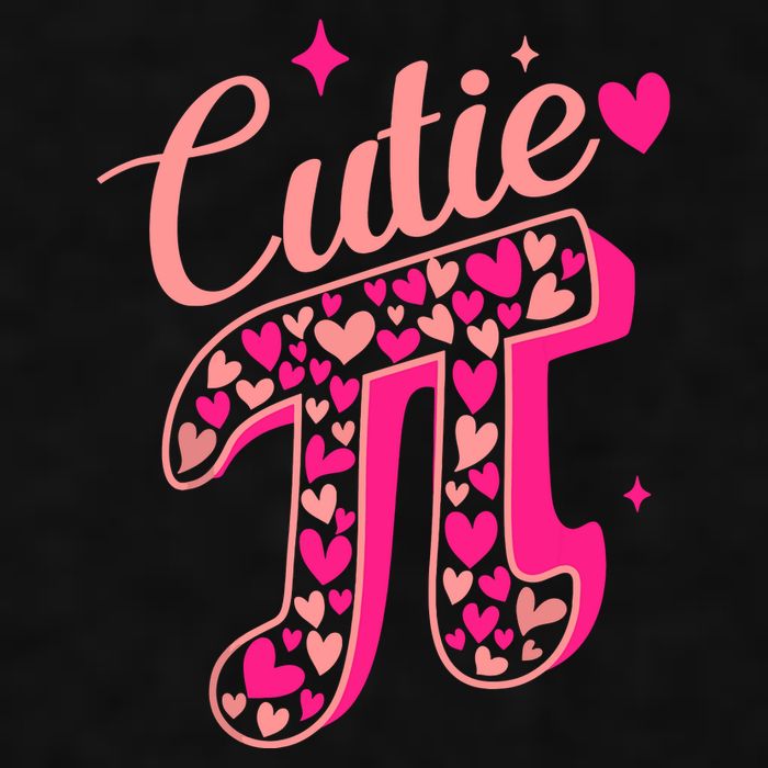 Cutie Pink Pi Day 2024 Ladies PosiCharge Tri-Blend Wicking Tank